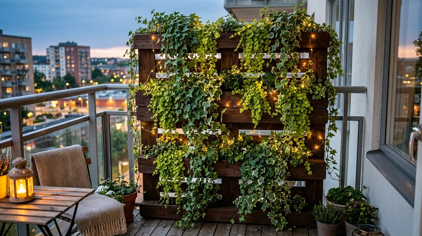 Pallet Compost or Storage Feature